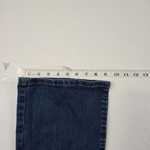 Levi's 515 boot cut jeans blue 7 denim womens 28x32 medium wash 4598 - Picture 8 of 13